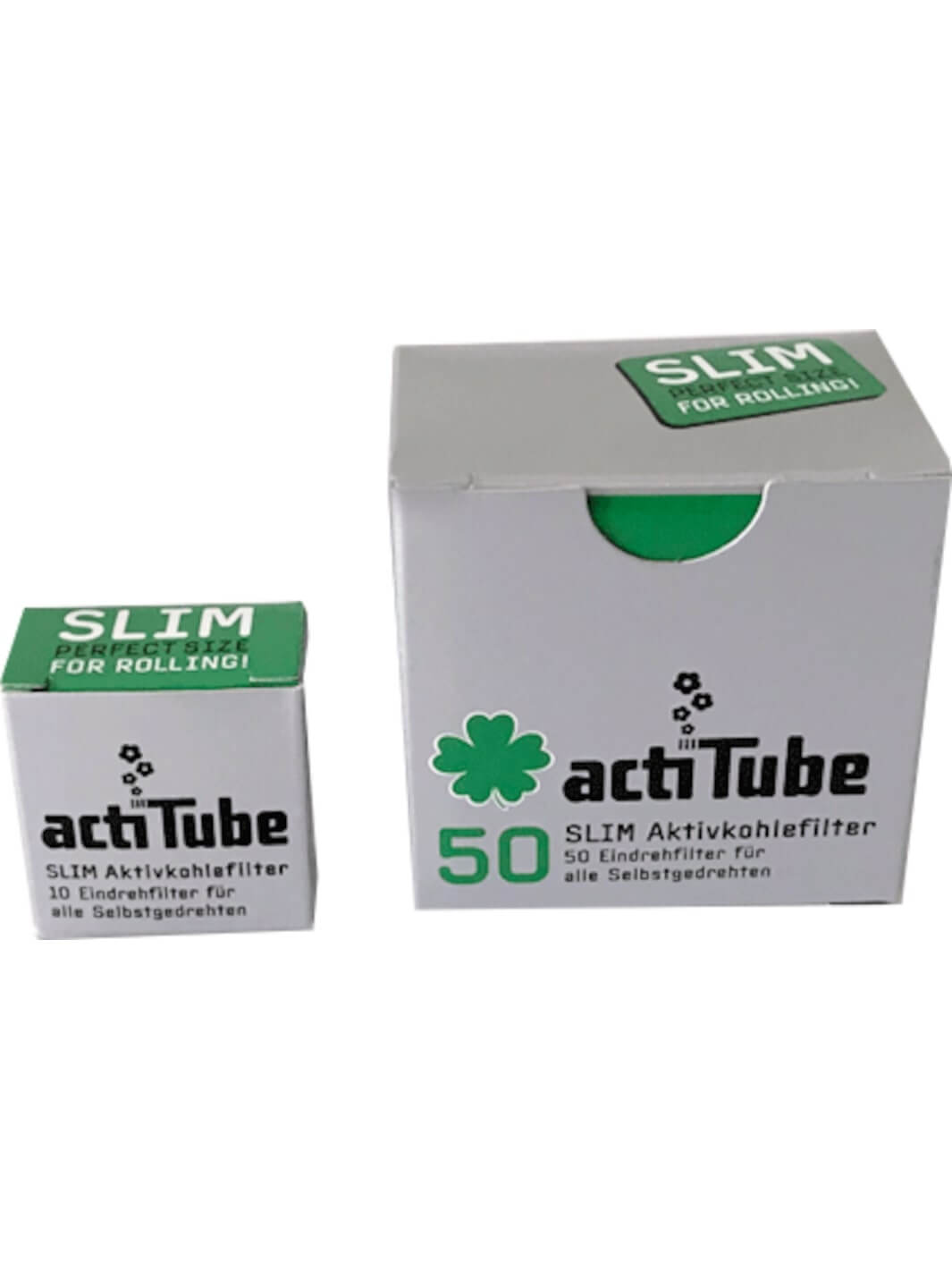 actiTube Aktivkohlefilter Slim Size 7 mm 50 Stück kaufen