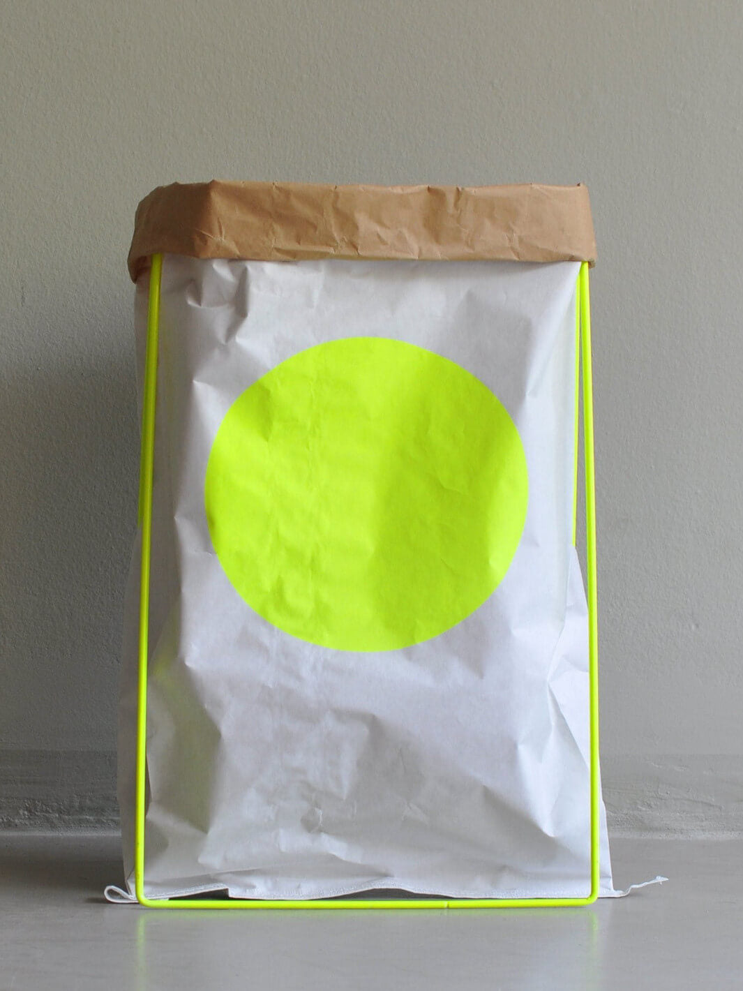 kolor Tote Bag Dot flu yellow