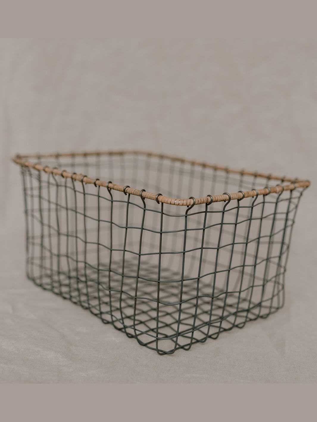 Handmade wire basket