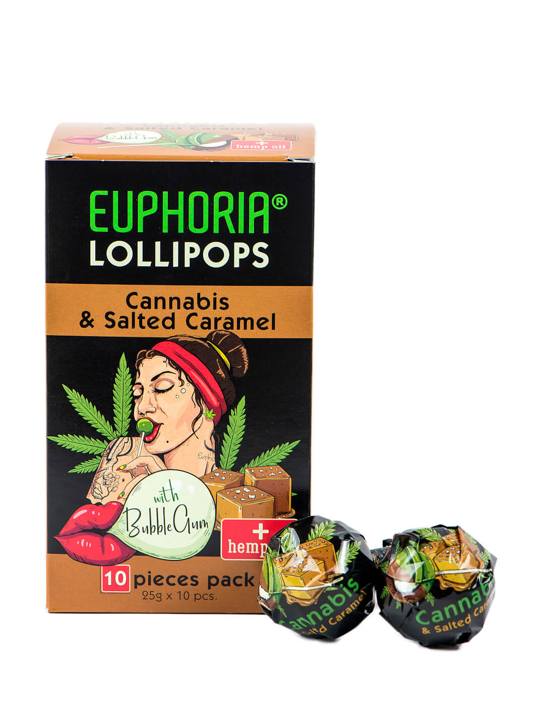 Euphoria Lollipops Cannabis Caramel