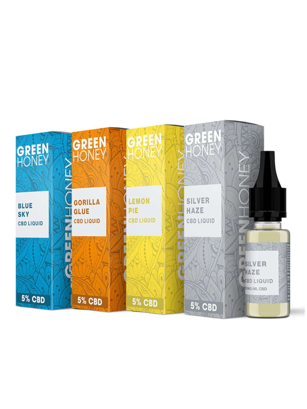 CBD Liquids in unterschiedlichen Sorten