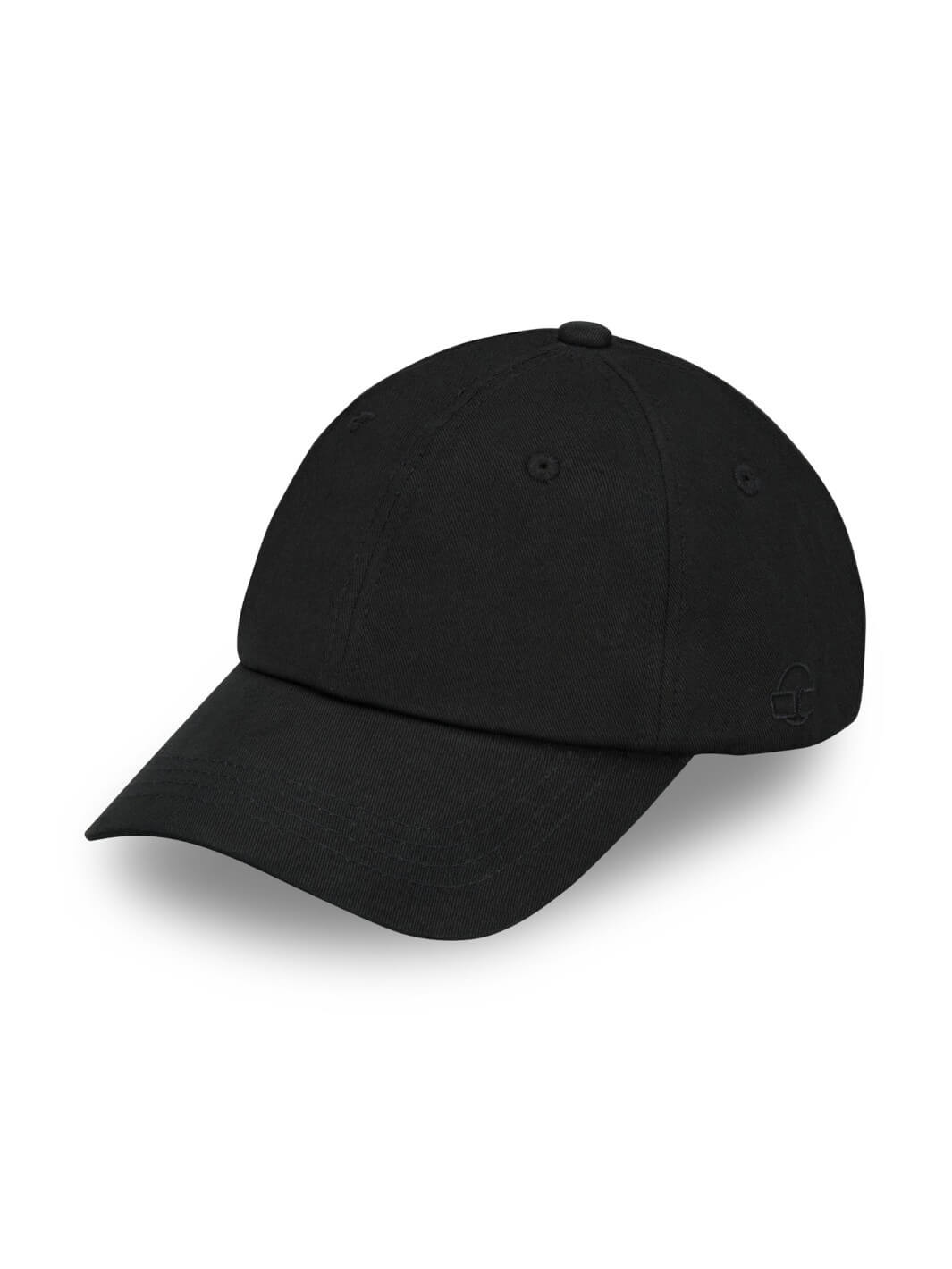 Canvas Snapback Cap#farbe_schwarz