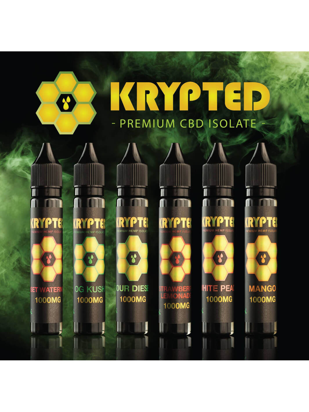 Krypted Premium CBD Isolat E-Liquid