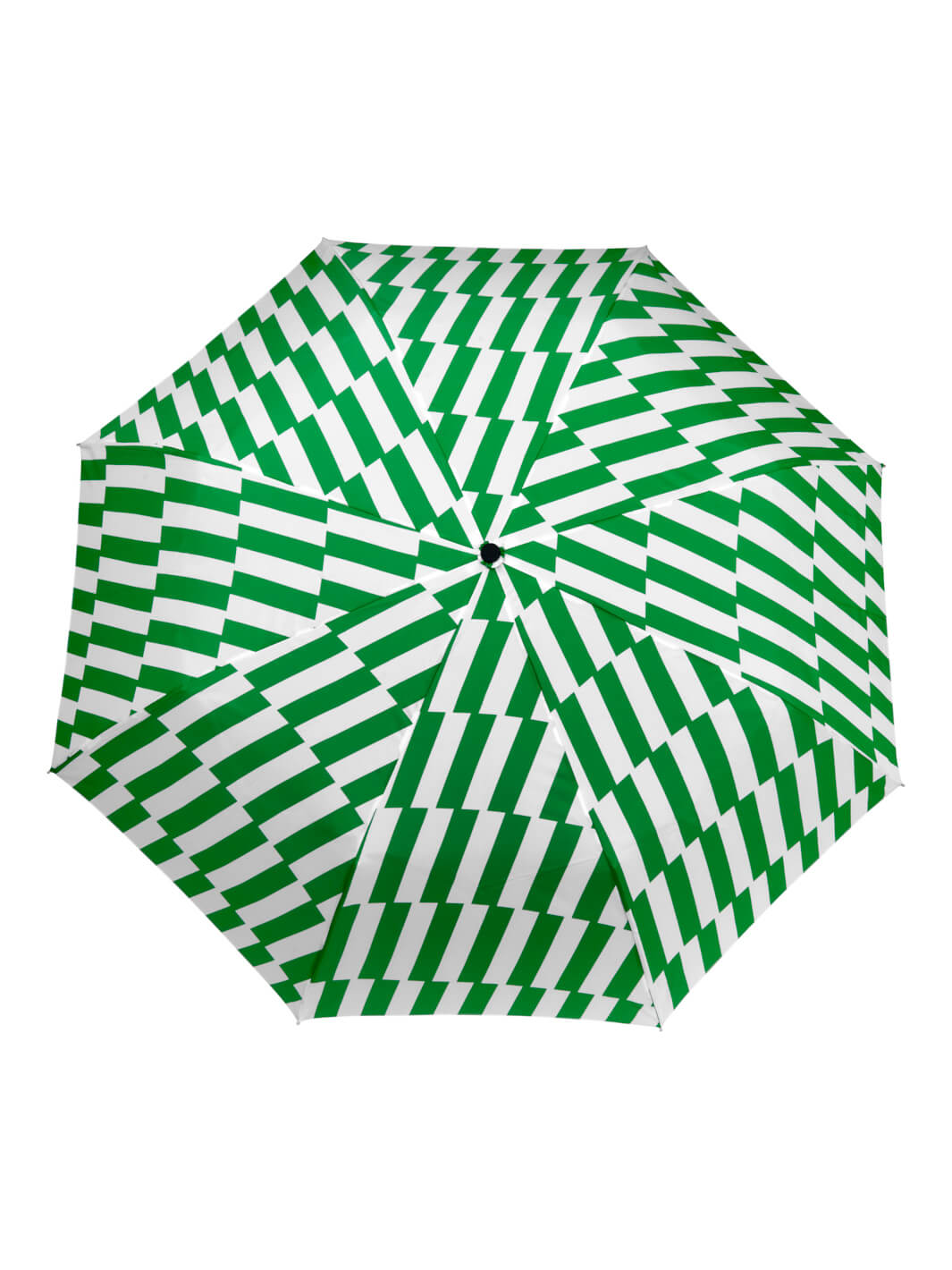 gründ weiß gemusterter Regenschirm