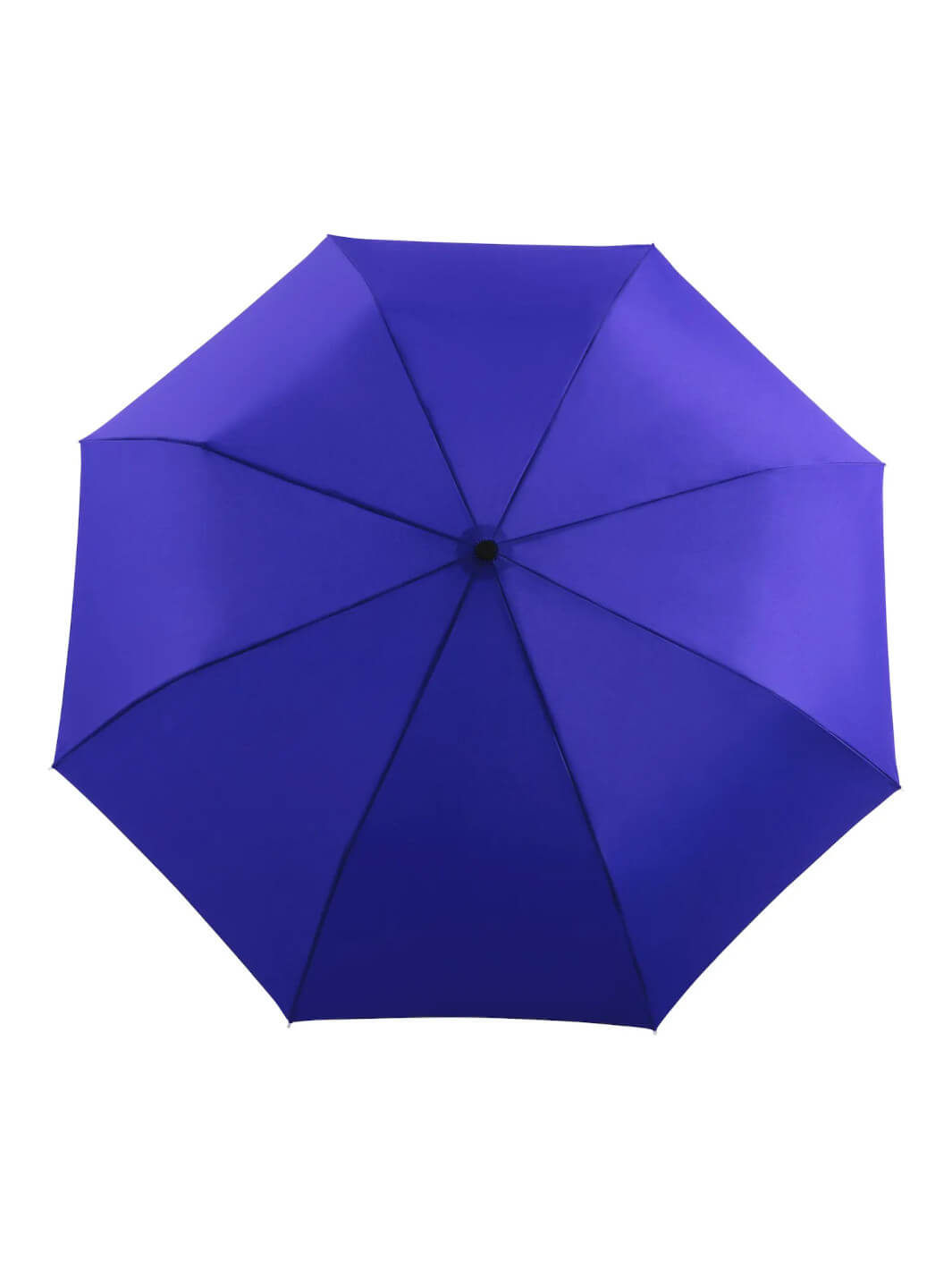 blauer kompakter Regenschirm handgemacht