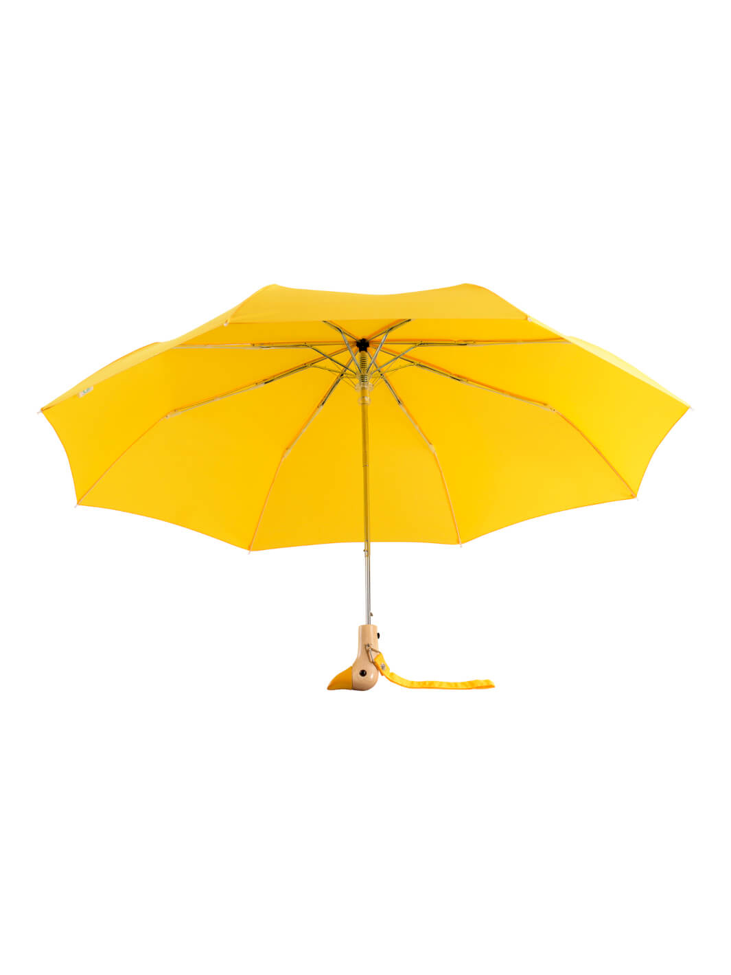 gelber kompakter Regenschirm Ente