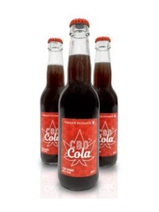 CBD Cola in Glasflasche