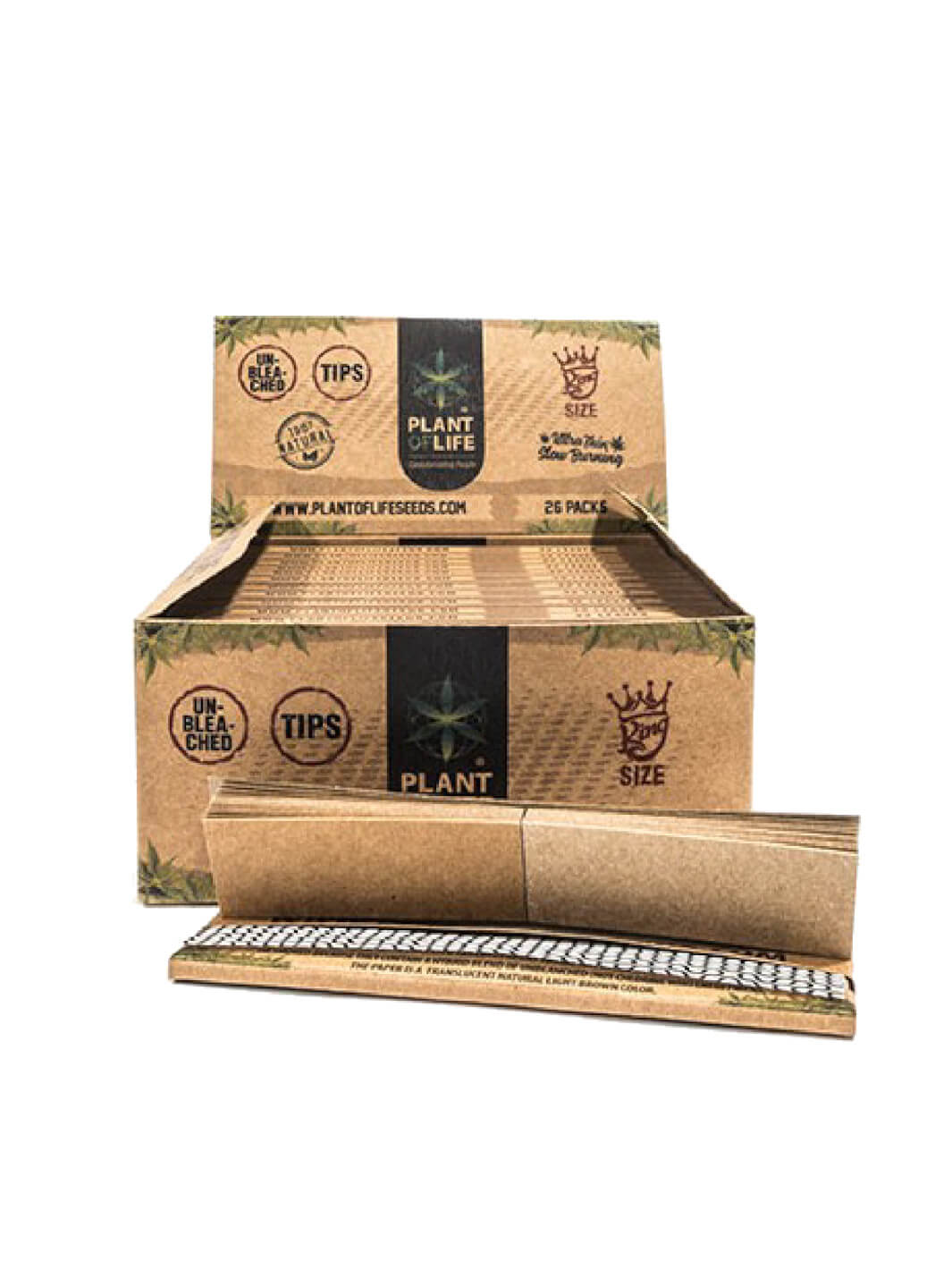 Plant of Life unbleached rolling paper