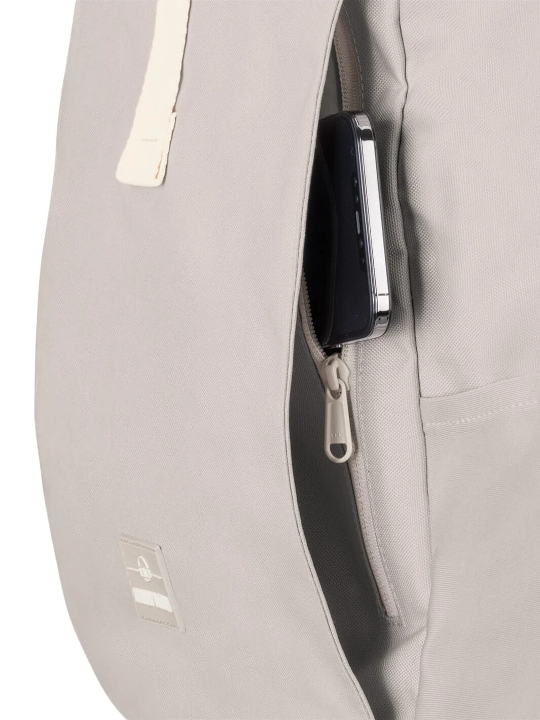 Nachhaltiger Rolltop Rucksack XL #farbe_sand