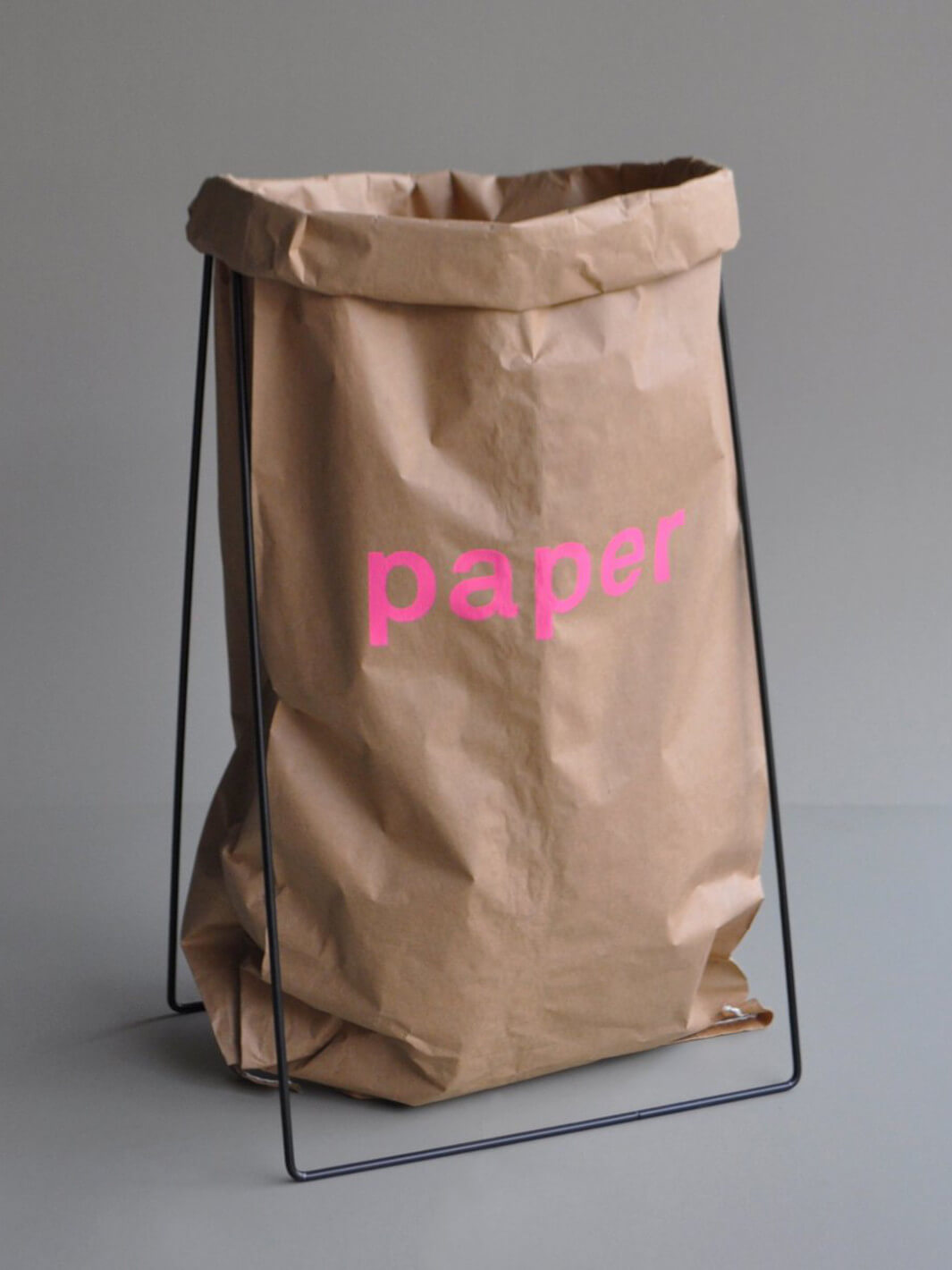 Studio Kolor Paper Bag Holder Black